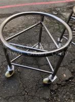 客製化-圓筒狀移動推車