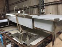 客製化-工業用大型洗手槽
