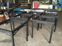 不銹鋼粉體烤漆餐桌